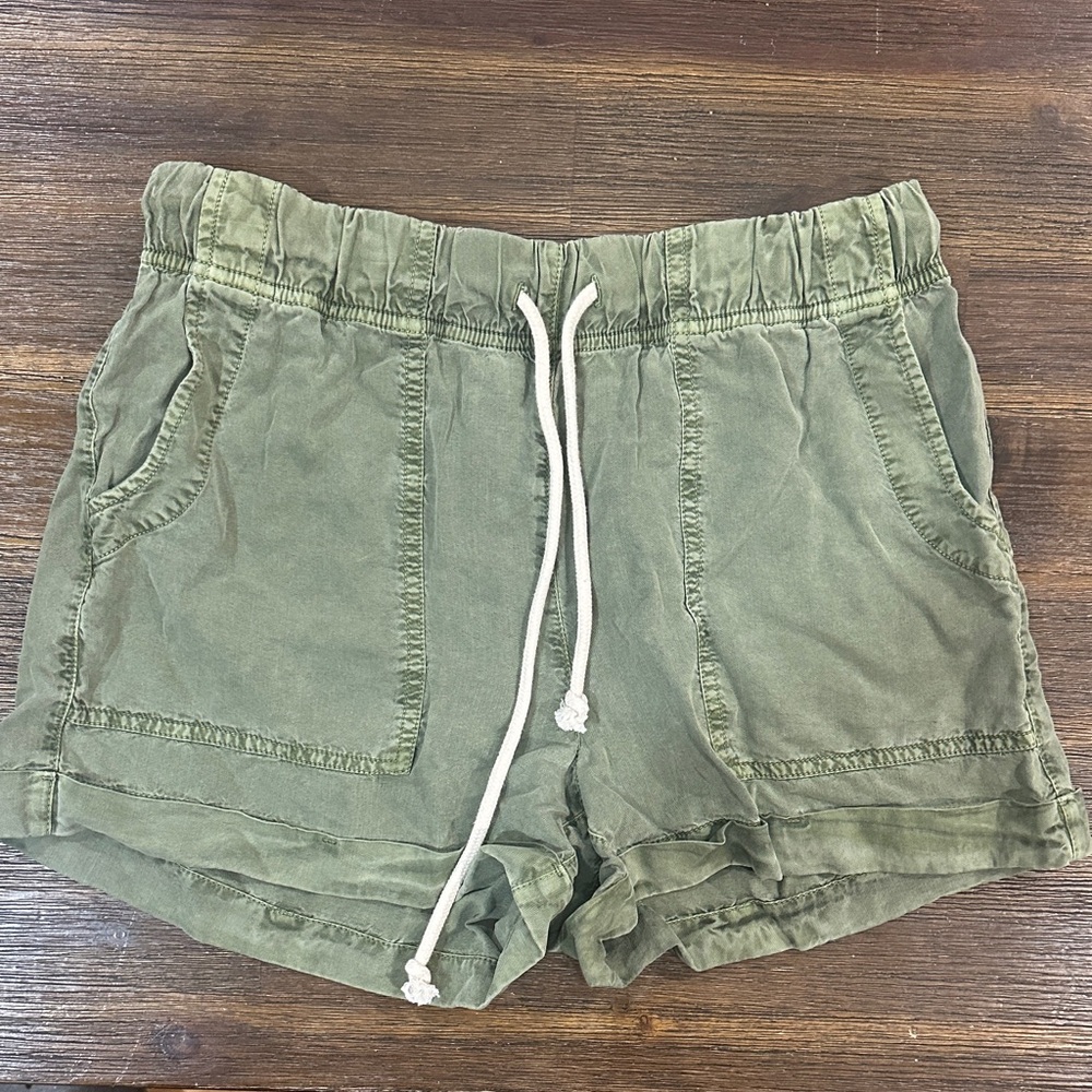 Olive Green aerie shorts